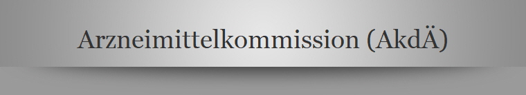 Arzneimittelkommission (Akd)