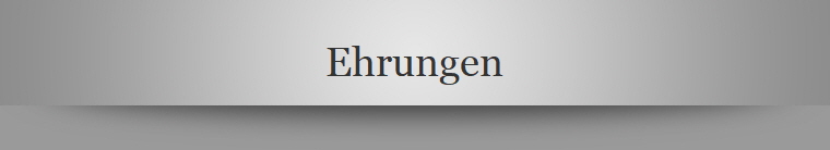 Ehrungen